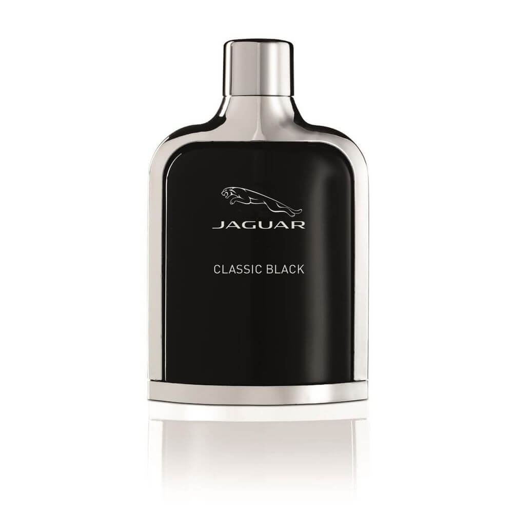 Jaguar Black Eau De Toilette 100ml – Bold Elegance, Experience the dynamism of Jaguar Black 100ml. A scent of zesty orange, green apples, & mandarin for men radiating confidence.