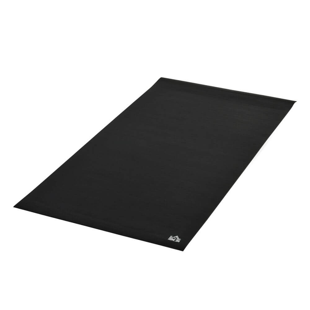 HOMCOM 6mm Non-Slip Gym Mat - Ultimate Floor Protector, Protect your floors with the HOMCOM 6mm Gym Mat. Non-slip design minimizes noise and vibration for a better workout experience.