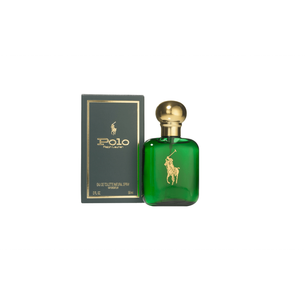 Ralph Lauren Polo EDT 59ml - Leather, Wood, Tobacco, Experience bold masculinity with Ralph Lauren Polo EDT - a luxurious blend of leather, wood, and tobacco in an iconic 59ml bottle.