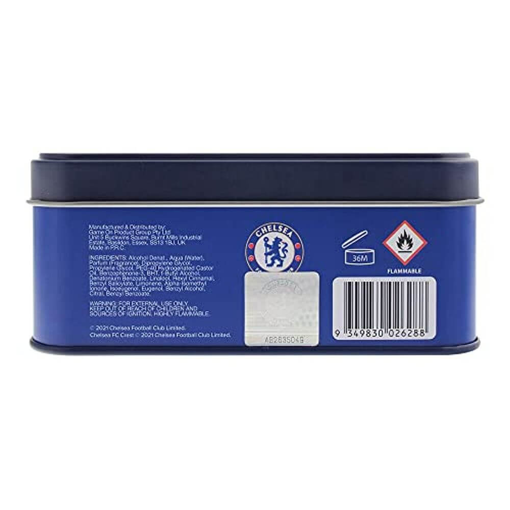 Champion's Fragrance: Epl Chelsea Eau De Toilette 100ml, Embrace victory with Epl Chelsea Eau De Toilette. Sporty scent in a unique Chelsea jersey bottle. Perfect for fans!