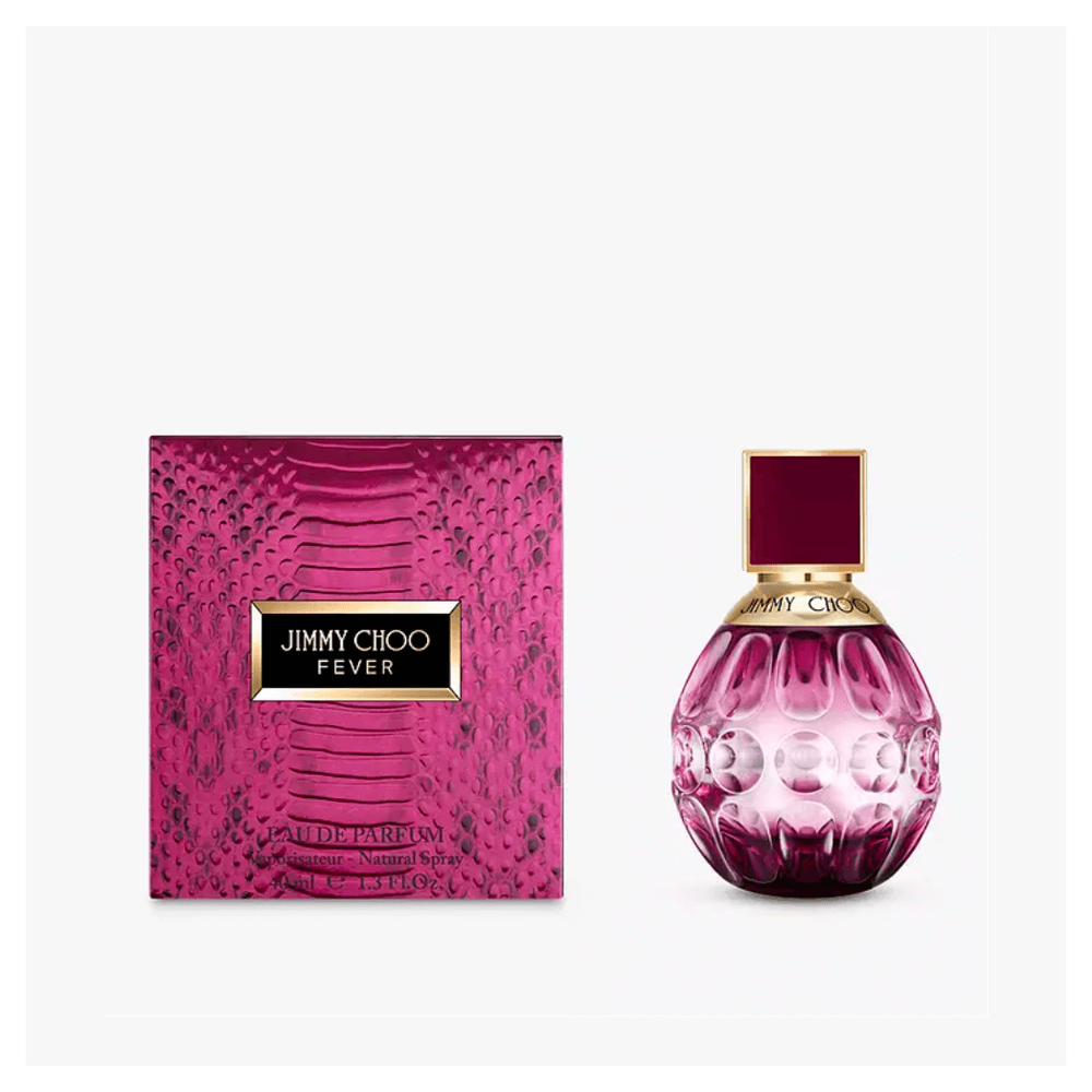 Jimmy Choo Fever 40ml - Bold Eau de Parfum, Discover the captivating essence of Jimmy Choo Fever, a sensual perfume for bold women, perfect for unforgettable nights out.