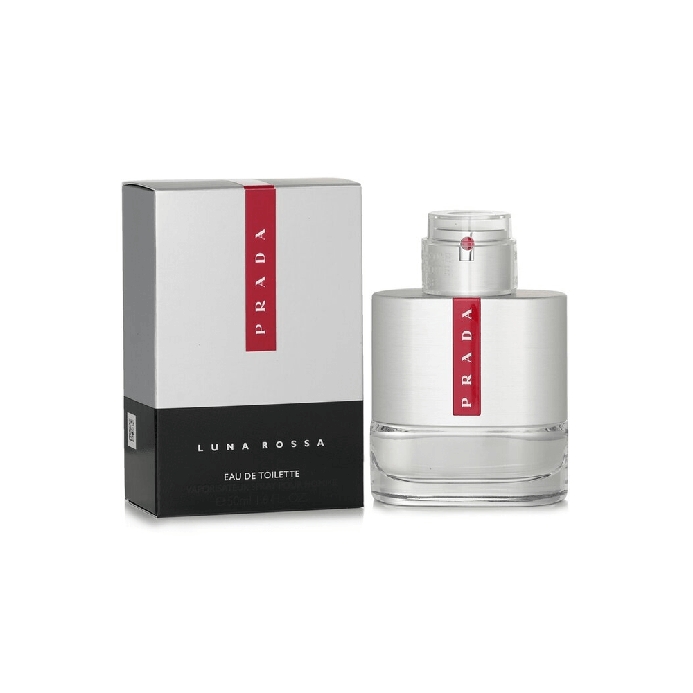 Prada Luna Rossa Citrus Eau De Toilette 50ml, Experience Prada's refined citrus aroma for men, perfect for daytime. Feel uplifted with this crisp, modern Eau De Toilette.