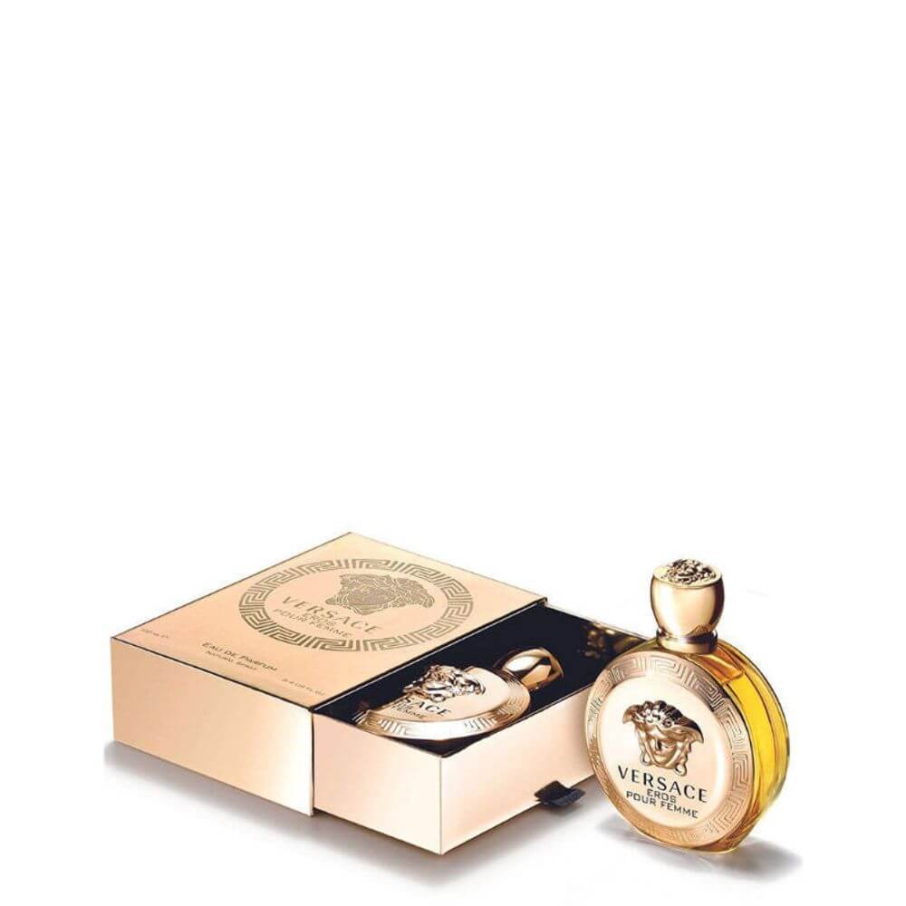 Versace Eros Pour Femme 100ml - Empowering Fragrance, Discover Versace Eros Pour Femme 100ml, an alluring scent that embodies empowerment, confidence, and sensuality. Indulge in its irresistible charm.