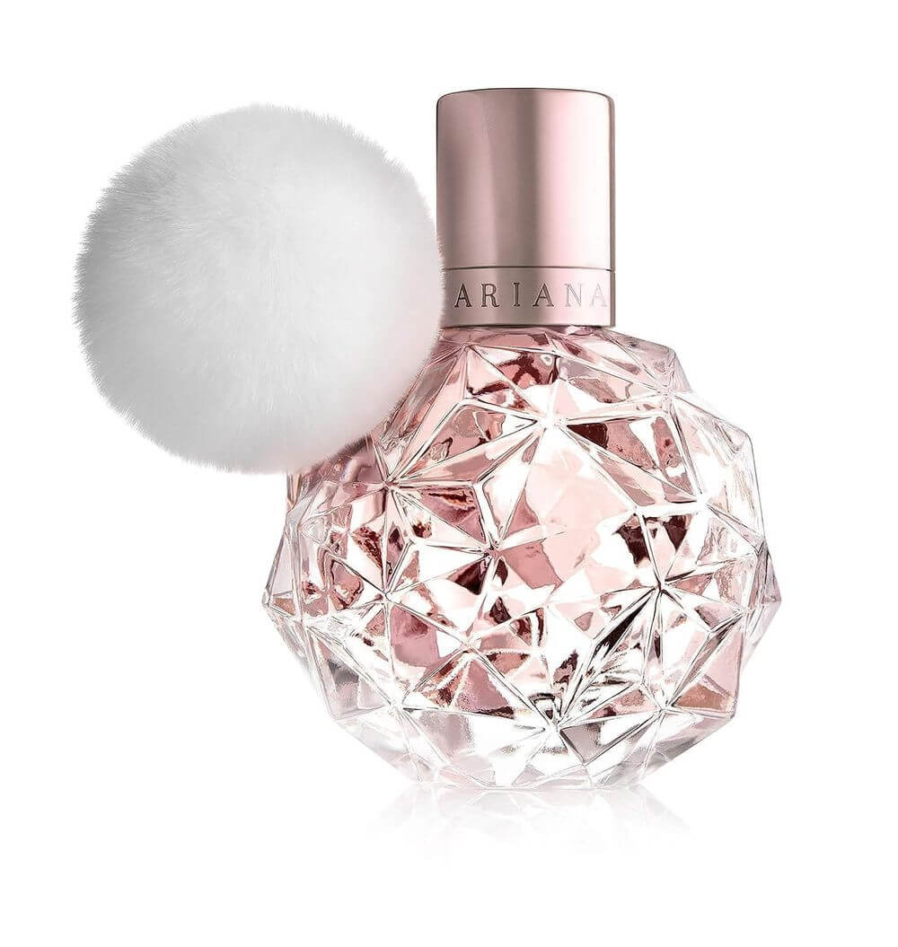 Ariana Grande Ari Eau De Parfum Spray 100ml - Sweet Glamour, Discover the playful notes of Ariana Grande Ari Eau De Parfum 100ml, featuring sparkling pear, raspberry, and floral heart notes for a delightful scent.