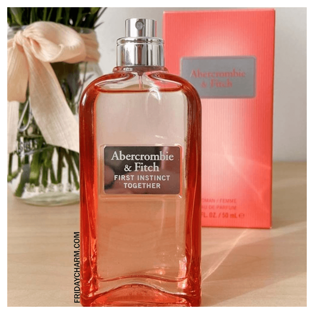 Abercrombie & Fitch First Instinct For Her - 100ml, Discover the vibrant scent of Abercrombie & Fitch First Instinct Together For Her, a 100ml Eau de Parfum celebrating connection and shared moments.