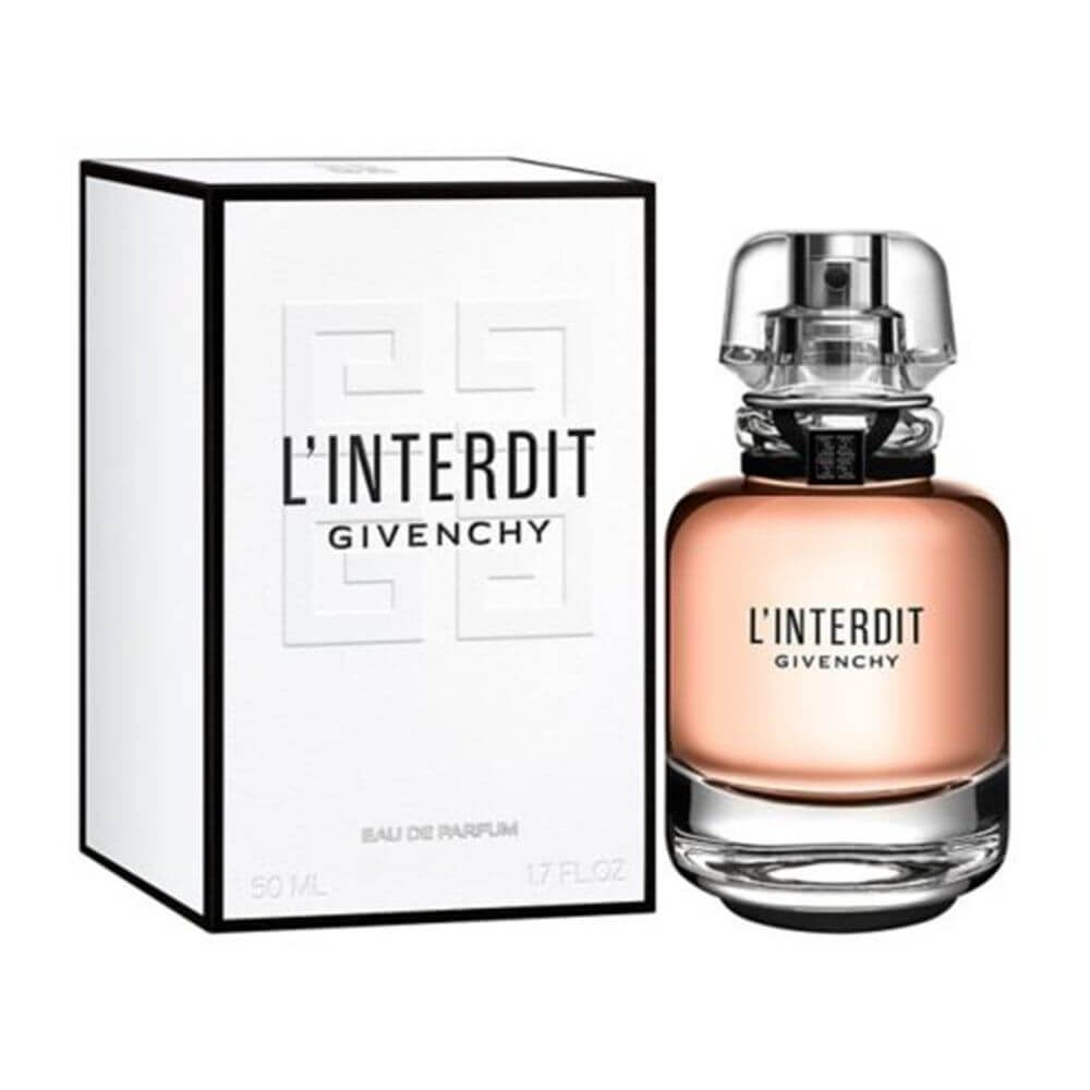 Givenchy L'Interdit Eau de Parfum - Bold Elegance, Discover Givenchy L'Interdit Eau de Parfum, a daring blend of rebellion and sophistication. Embrace the bold elegance with every spray.