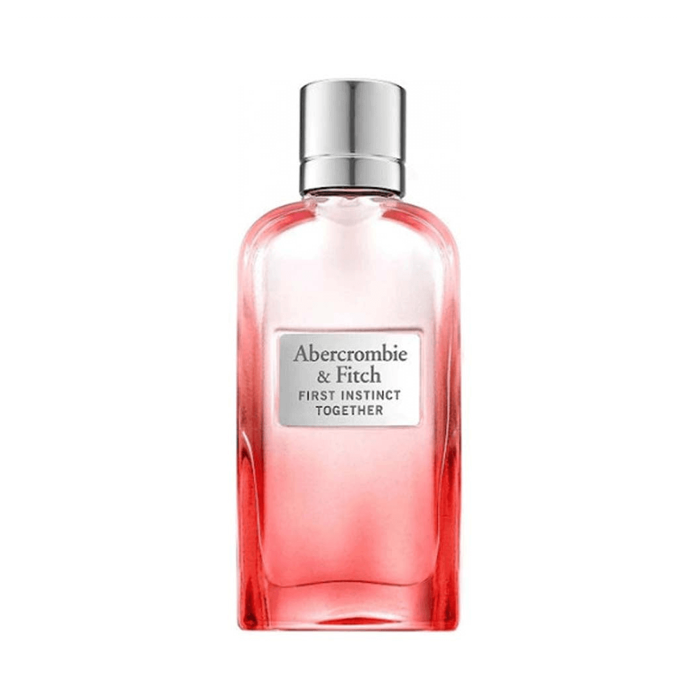 Abercrombie & Fitch First Instinct For Her - 100ml, Discover the vibrant scent of Abercrombie & Fitch First Instinct Together For Her, a 100ml Eau de Parfum celebrating connection and shared moments.