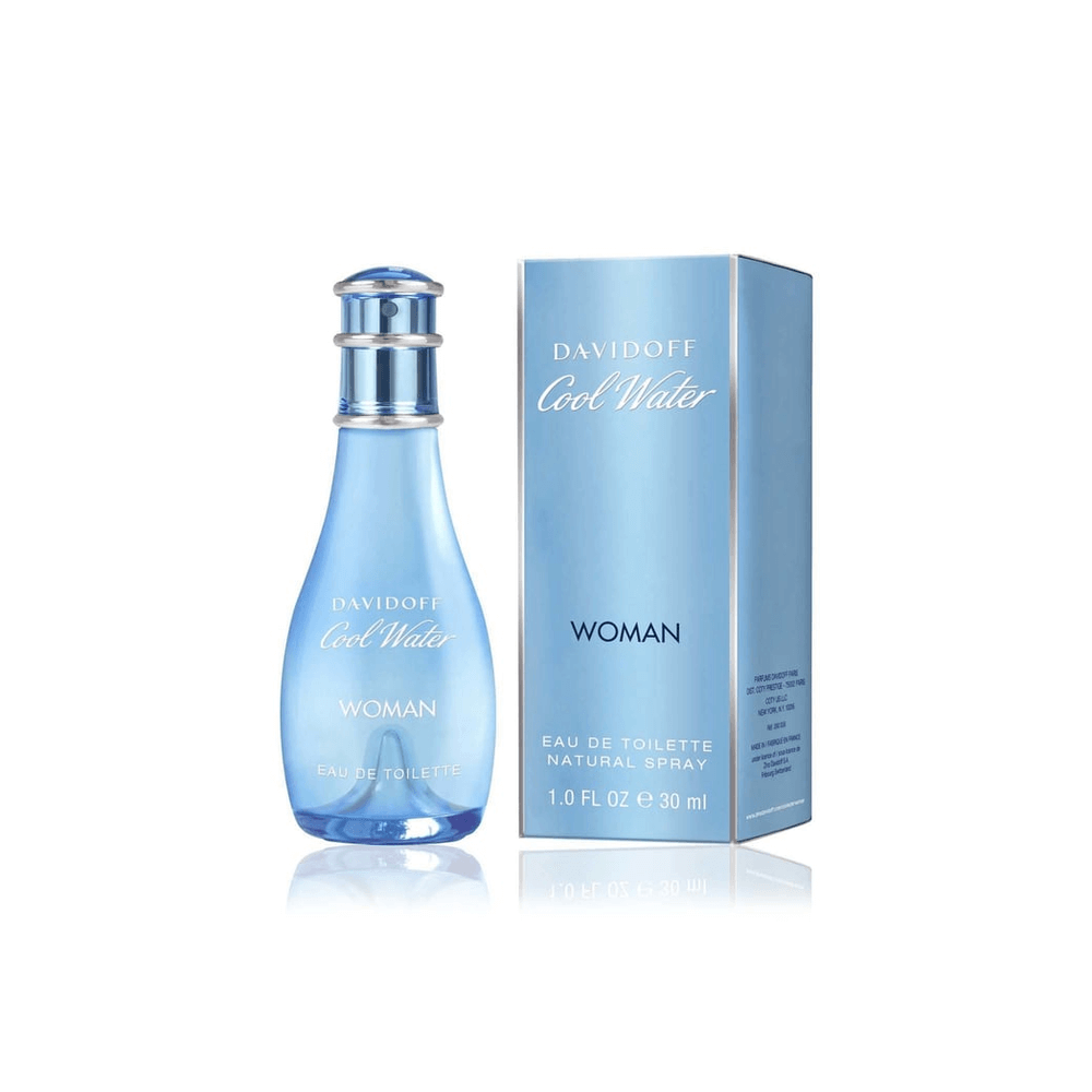 Davidoff Cool Water Woman EDT 30ml - Timeless Freshness, Discover Davidoff Cool Water Woman 30ml, a refreshing and classic ocean-inspired fragrance of freedom and beauty for women.