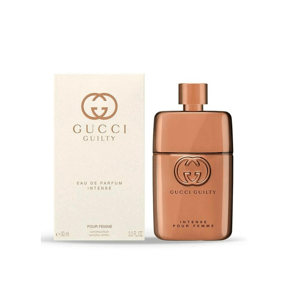 Gucci Guilty Intense EDP 90ml - For Her, Discover Gucci Guilty Intense 90ml, a seductive warm spicy perfume for women that captivates with its bold allure.