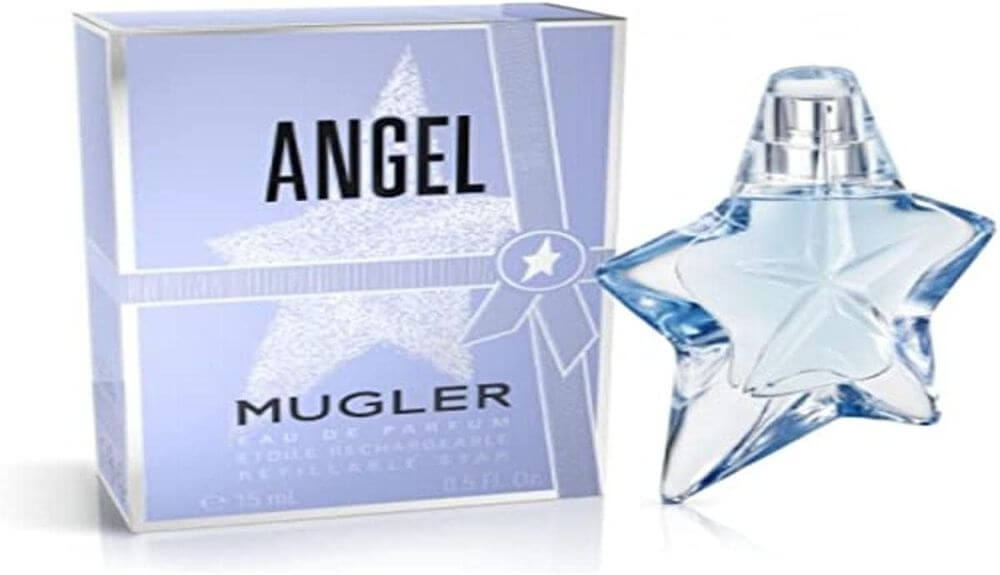 Mugler Angel EDP Refillable 15ml - Timeless Elegance, Discover Mugler Angel EDP 15ml, a captivating oriental-gourmand fragrance that revolutionized perfumery in 1992. Experience timeless elegance today.