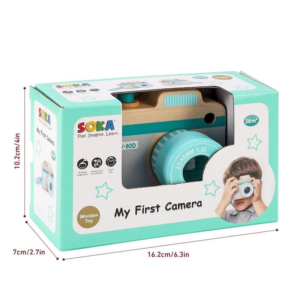 Capture Magic: SOKA Kids Kaleidoscope Camera, Spark creativity with SOKA's kaleidoscope camera toy, perfect for imaginative kids. Discover vibrant patterns with each click!