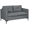 Cosy Modern Loveseat Sofa - Stylish 2 Seater, Discover style and comfort with a 2 seater loveseat, perfect for living room or bedroom bliss. Ideal for cosy evenings with friends.