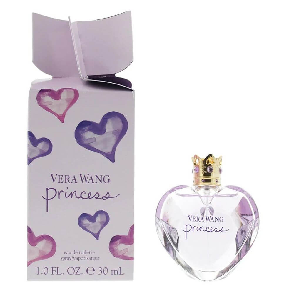 Vera Wang Princess Perfume - 30ml Fragrance, Discover the playful and fearless scent of Vera Wang Princess Eau De Toilette. With notes of apple, tuberose, and amber, it's perfect for any occasion.