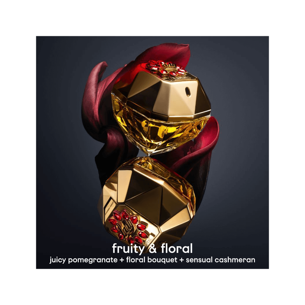 Unleash Your Inner Queen: Lady Million Royal Perfume, Discover Paco Rabanne Lady Million Royal, a bold fragrance for the fearless woman, exuding glamorous sensuality and empowering femininity.