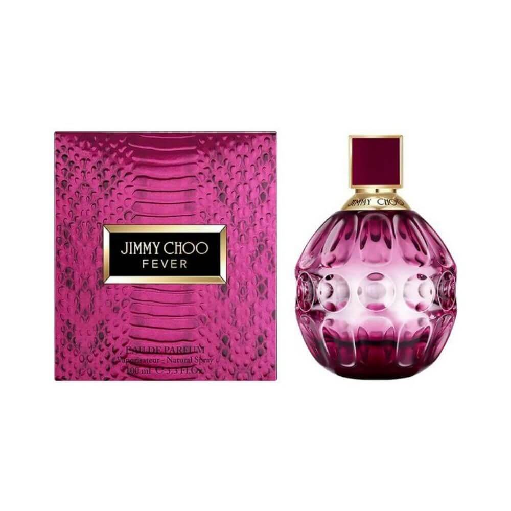 Jimmy Choo Fever Eau de Parfum 100ml - Night Out, Discover the seductive allure of Jimmy Choo Fever. Perfect for unforgettable nights, this 100ml perfume exudes luxury and excitement.