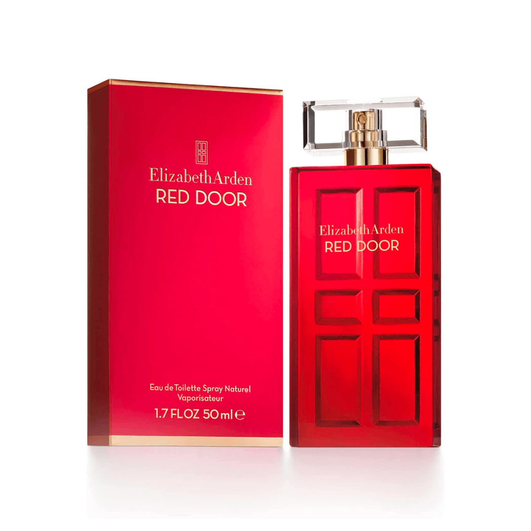 Elizabeth Arden Red Door: Timeless Luxury in 50ml, Experience the elegance of Elizabeth Arden Red Door Eau de Toilette. Luxurious women's fragrance features captivating ylang-ylang, red rose, and wild violets.