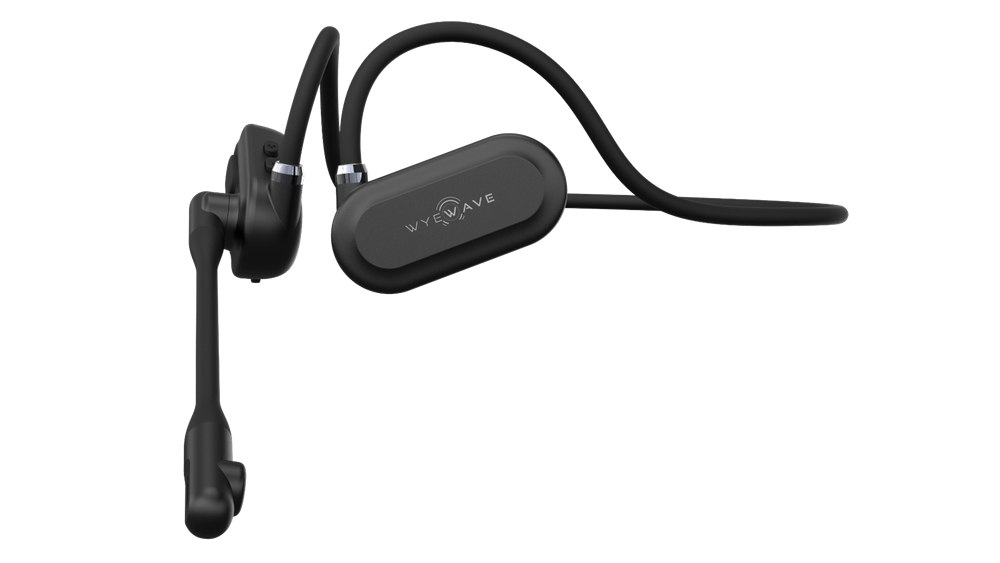 Experience Freedom: WYEWAVE Sport Headphones, Discover comfort and clear sound with WYEWAVE Open Ear Sport Headphones. Stay aware during workouts with a secure fit and built-in microphone.