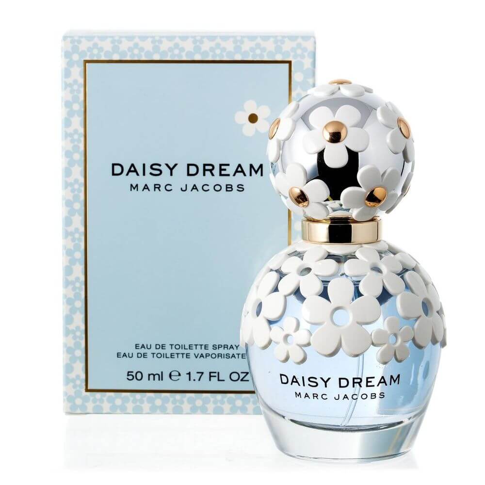 Marc Jacobs Daisy Dream EDT - 50ml Floral Whimsy, Experience youthful elegance with Marc Jacobs Daisy Dream Eau de Toilette (50ml), a whimsical and airy floral fragrance for any occasion.