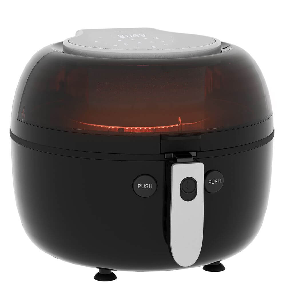 7L Digital Air Fryer: Healthy Cooking, 7 Presets, Enjoy healthier meals with 80% less oil using our 7L Digital Air Fryer. Features rapid air circulation and 7 cooking presets for versatile meal preparation.