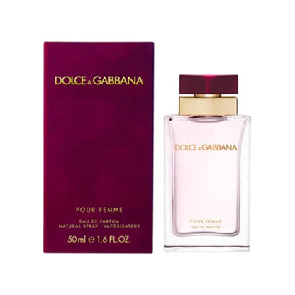 Timeless Elegance: Dolce & Gabbana Pour Femme 50ml, Discover the sensuality of Dolce & Gabbana Pour Femme Eau de Parfum, a floral oriental fragrance in a 50ml spray for the sophisticated woman.