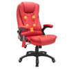 Red Heating Massage Office Chair | HOMCOM, Relax with the HOMCOM Heated Massage Chair. Redesign your workspace with modern features for ultimate comfort.