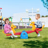 Animal Design Kids Seesaw - Safe Play for Toddlers, Discover endless fun with our safe, animal-themed teeter totter. Perfect for 1-4 year olds, featuring easy-grip handles and raised back seats.