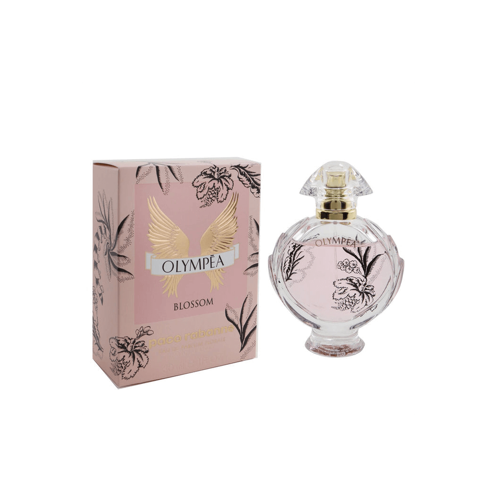 Olympea Blossom by Paco Rabanne - 30ml Eau De Parfum, Discover Olympea Blossom's floral aroma, capturing modern femininity. Perfect for confident, dynamic women. Limited edition, 30ml.