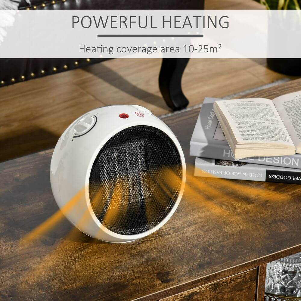 CozyCeram: Compact Electric Heater with 3 Modes, Stay warm this winter with CozyCeram, a compact heater featuring 3 adjustable modes for personalized comfort in any small space.