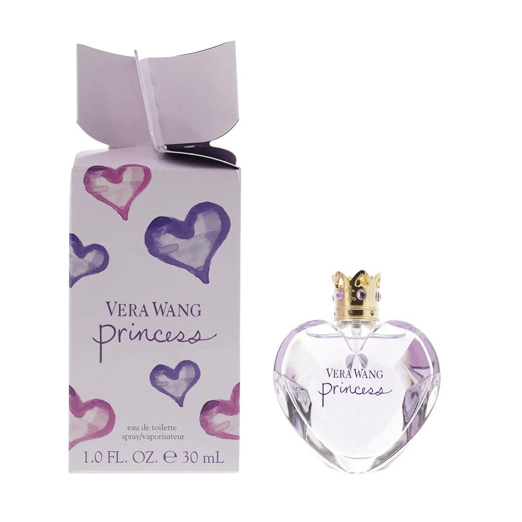 Vera Wang Princess Perfume - 30ml Fragrance, Discover the playful and fearless scent of Vera Wang Princess Eau De Toilette. With notes of apple, tuberose, and amber, it's perfect for any occasion.