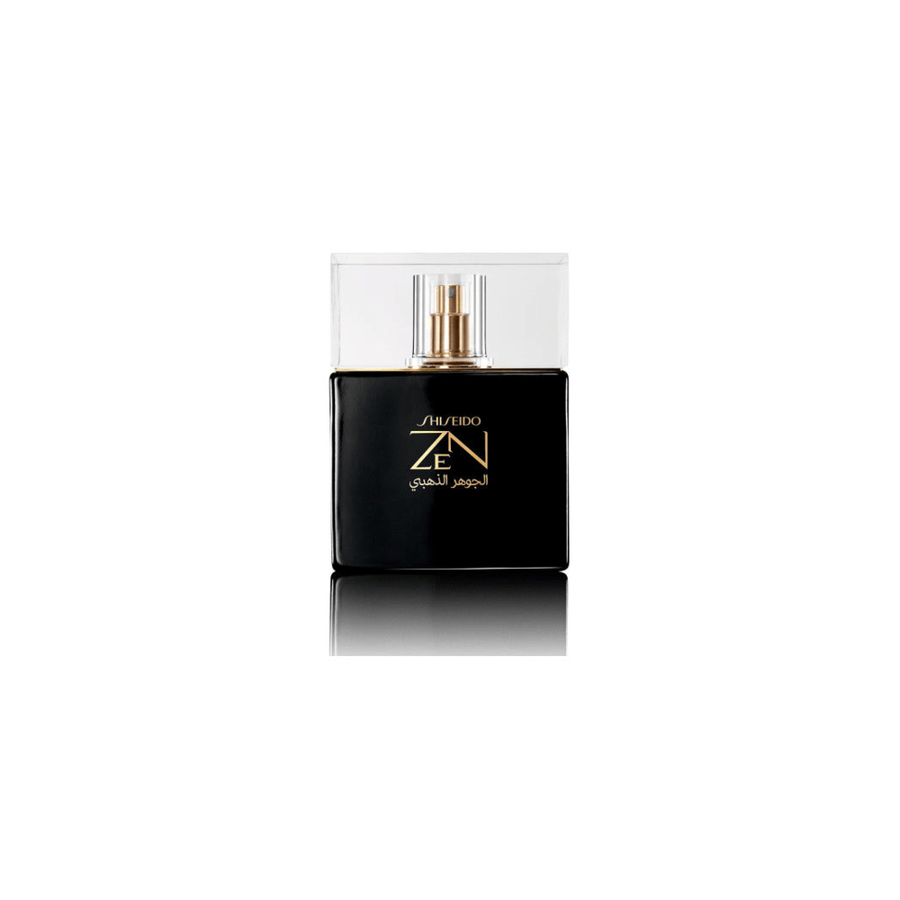 Shiseido Zen Gold Elixir Perfume 100ml, Discover opulence with Shiseido Zen Gold Elixir 100ml, a fragrance of elegance and sophistication. Indulge in luxury with every spray.