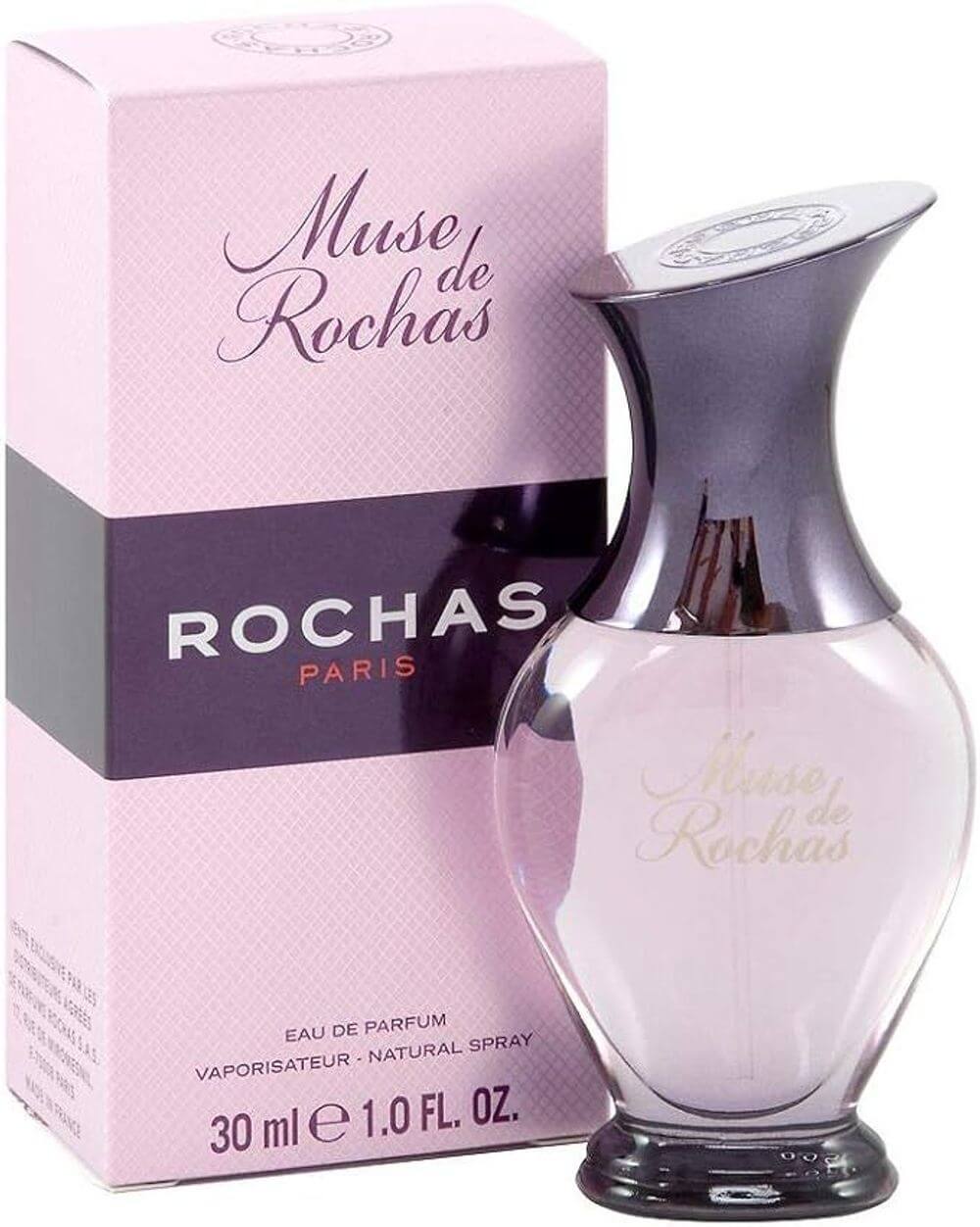 Rochas Muse Eau De Parfum 30ml - Oriental Floral Elegance, Experience the enchanting aroma of Rochas Muse, a captivating oriental floral fragrance perfect for any occasion.